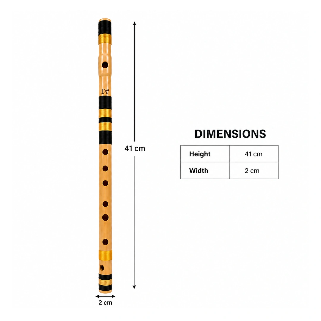 Radhe  PVC Side D# Middle Flute