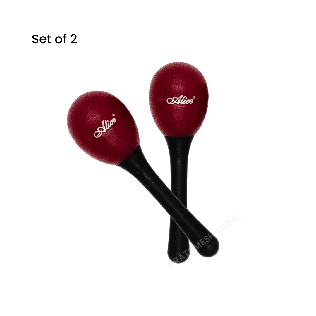 Alice A042SE Handle Egg Shaker – Red