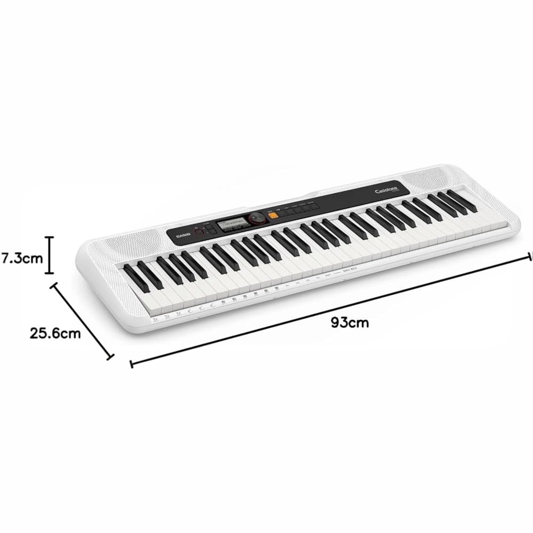 Casio CTS200WE 61-Key Portable Keyboard - White
