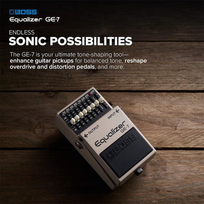 Boss GE-7 7-band EQ Pedal