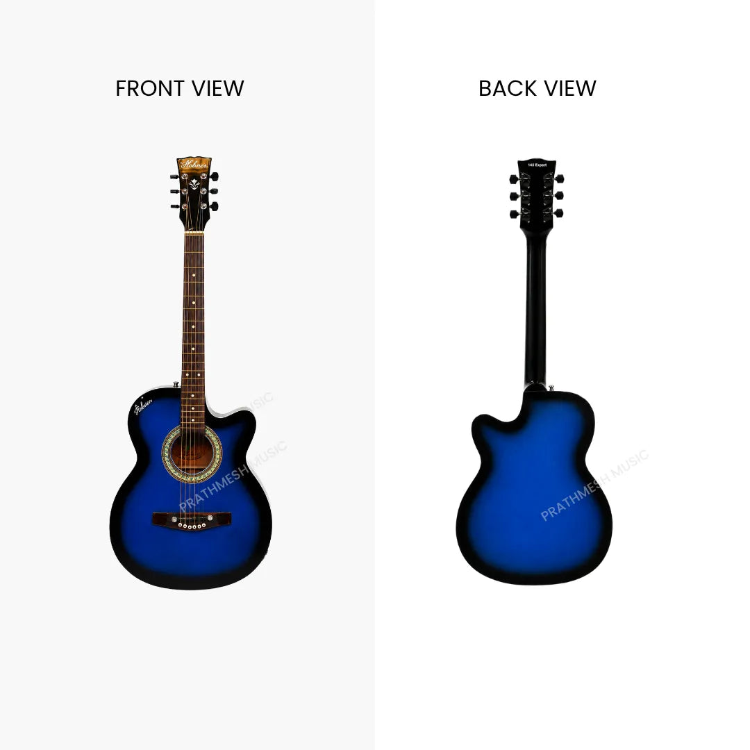 Hobmer 145-BB Export Electro-Acoustic Guitar - Blue Black