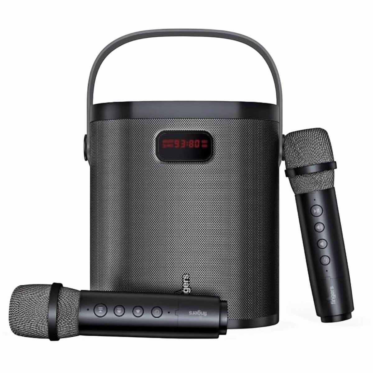 Fingers Groovebox 2-Mic Portable Speaker