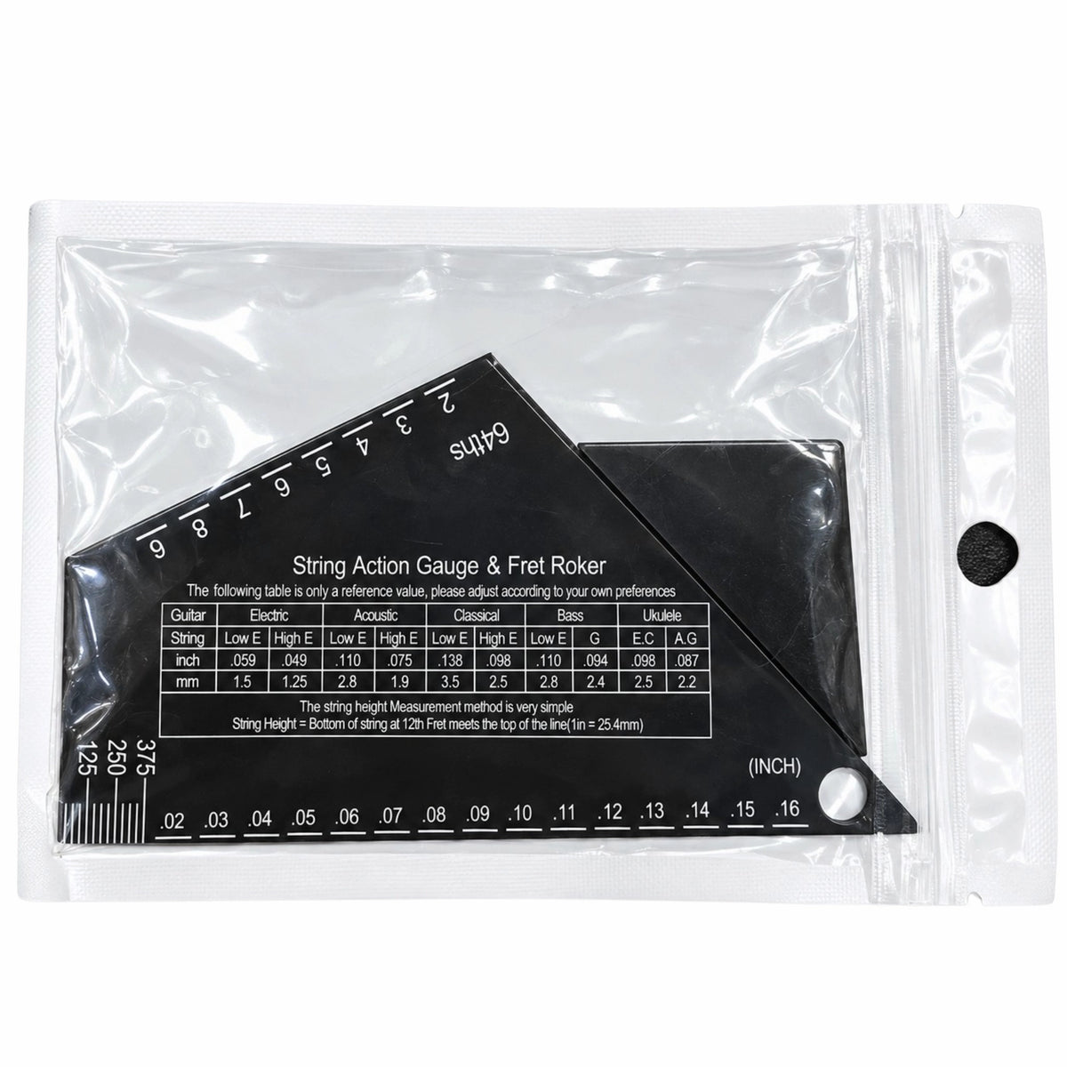 BN Guitar Fret Rocker - Fret Leveling Tool