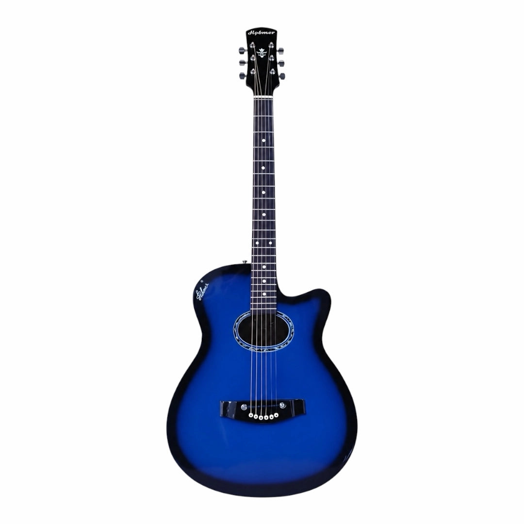 Hobmer 175-BB Export Electro-Acoustic Guitar - Blue Black