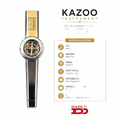 Dadi Metal Kazoo - Silver