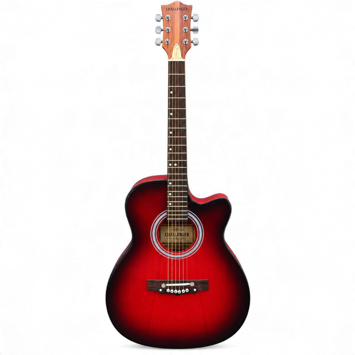 Challenger Apollo 39 Special Electro-Acoustic Guitar - Sunset Gloss