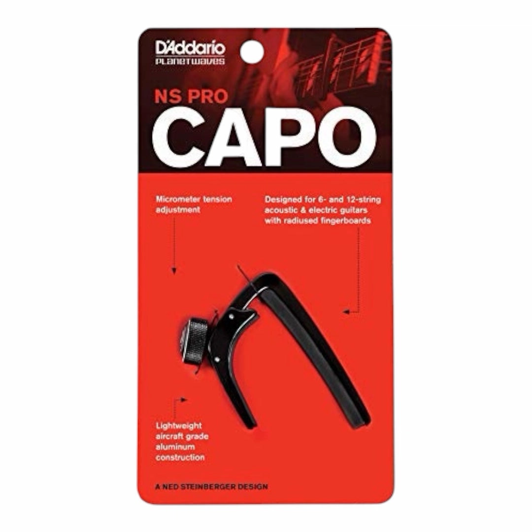 D’Addario PW-CP-02MG NS Pro Guitar Capo - Metallic Grey