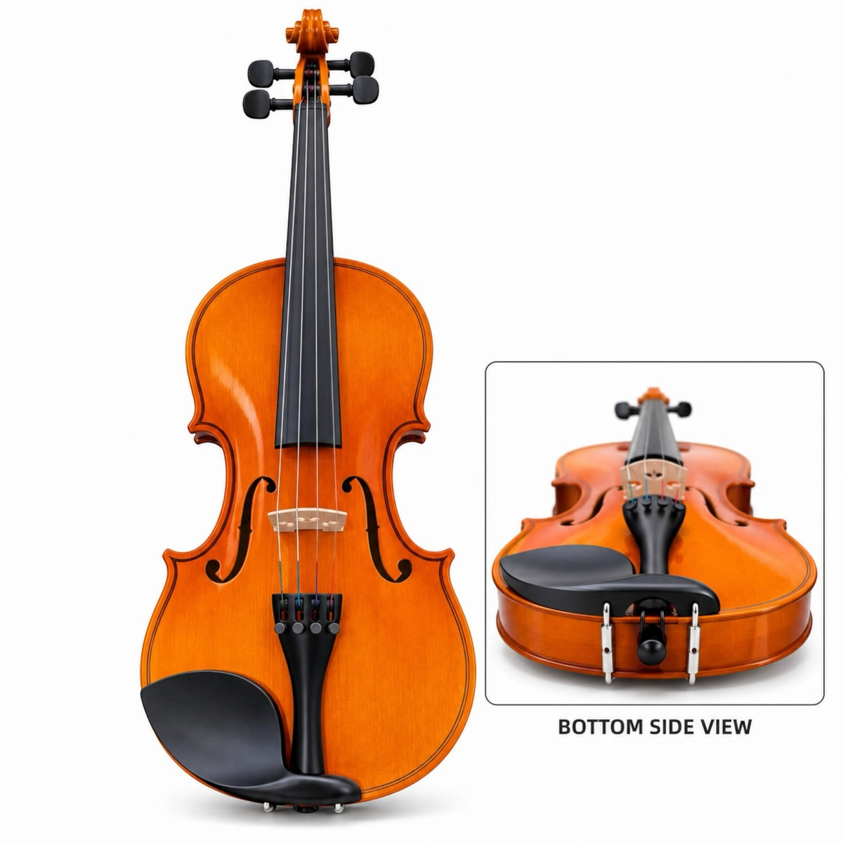 Granada Adagio Gloss Finish Violin Outfit - 4/4 Size