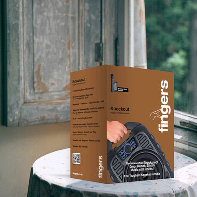 Fingers Knockout Portable Speaker
