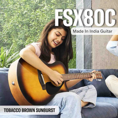 Yamaha FSX80C-TBS Electro-Acoustic Guitar - Tobacco Brown Sunburst