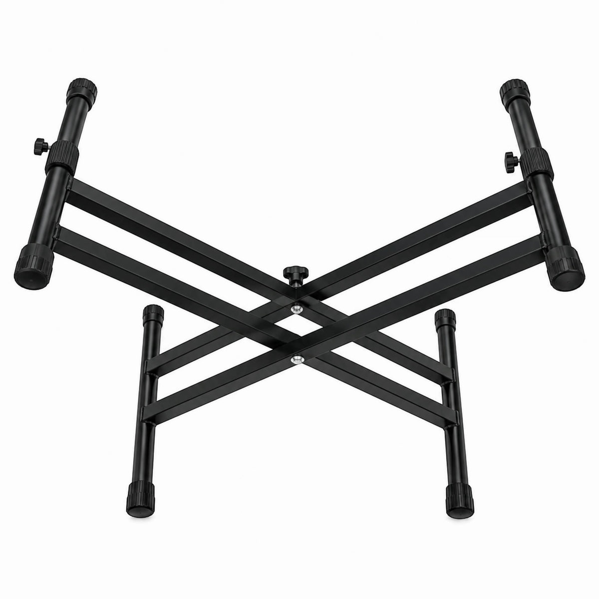 Clapbox Heavy-Duty Double X Keyboard Stand