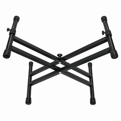 Clapbox Heavy-Duty Double X Keyboard Stand