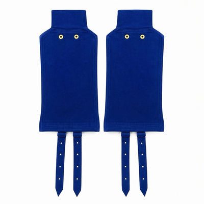 SK Machine Velvet 3-Line Ghungroo - Blue