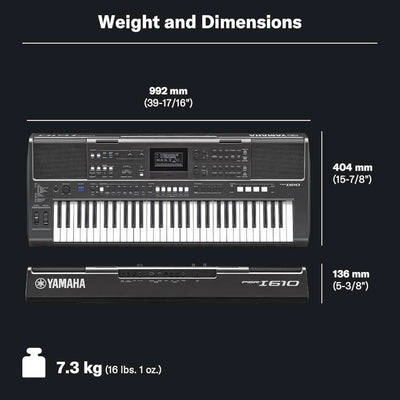 Yamaha PSR-I610 61 Keys Portable Keyboard