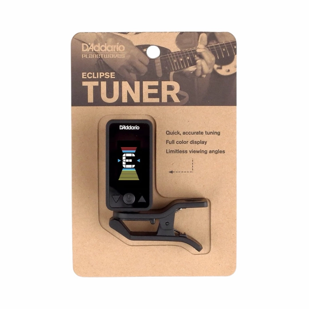 D’Addario PW-CT-17CBK Eclipse Clip-On Tuner - Black