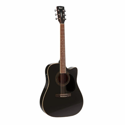 Cort AD880CE-BK Electro-Acoustic Guitar - Black