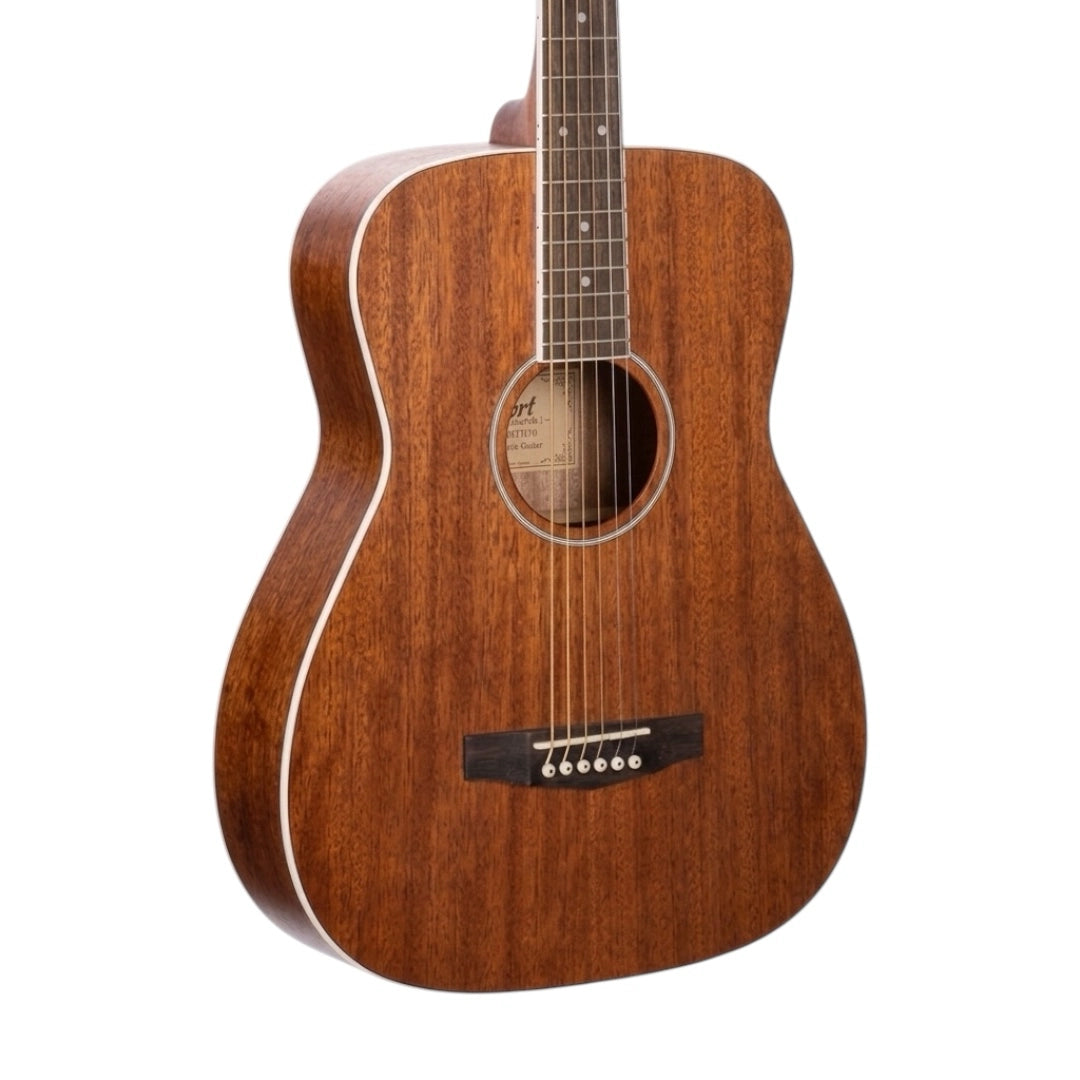 Cort AF590MF-OP Electro-Acoustic Guitar - Mahogany Open Pore