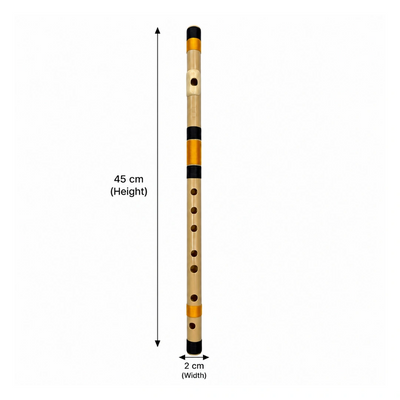 Radhe PVC Side D Middle Flute