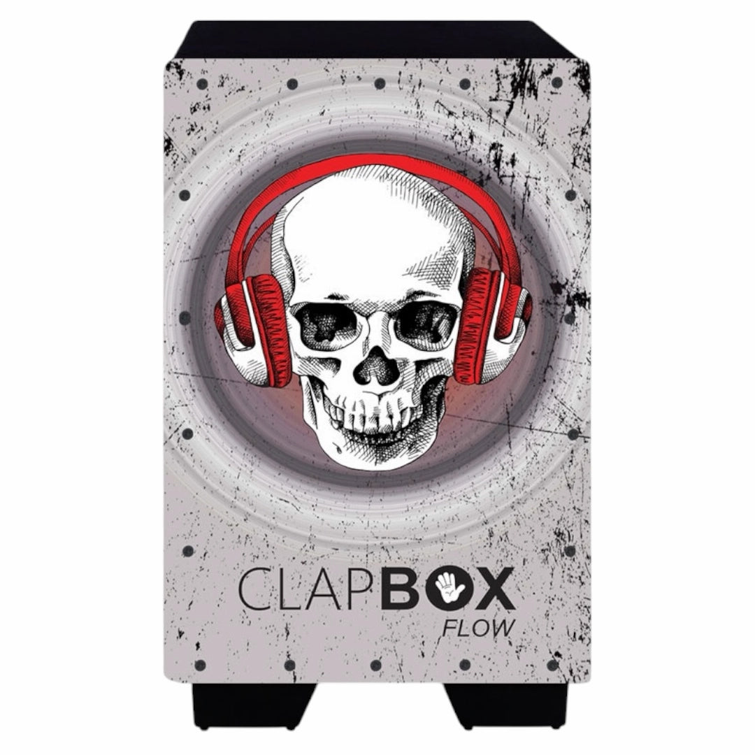 Clapbox Flow Series Cajon - Skull