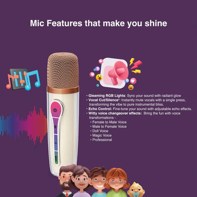 Fingers Karaokestar K4 Portable Speaker