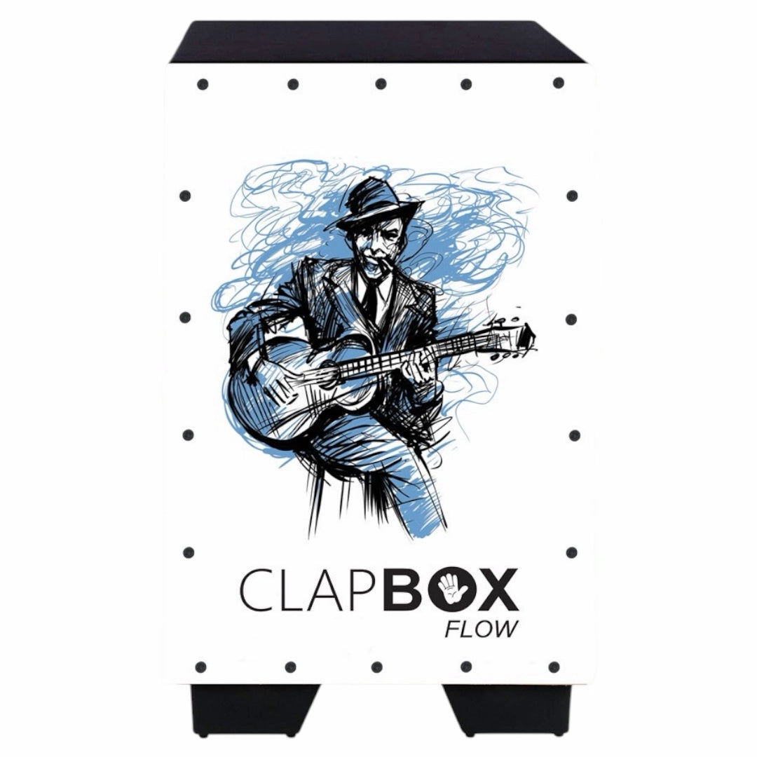 Clapbox Flow Series Cajon - Man with Guitar