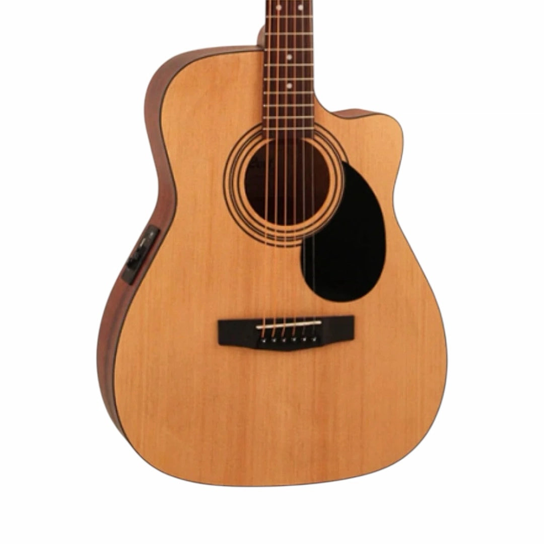 Cort AF500CE-OP Electro-Acoustic Guitar - Open Pore