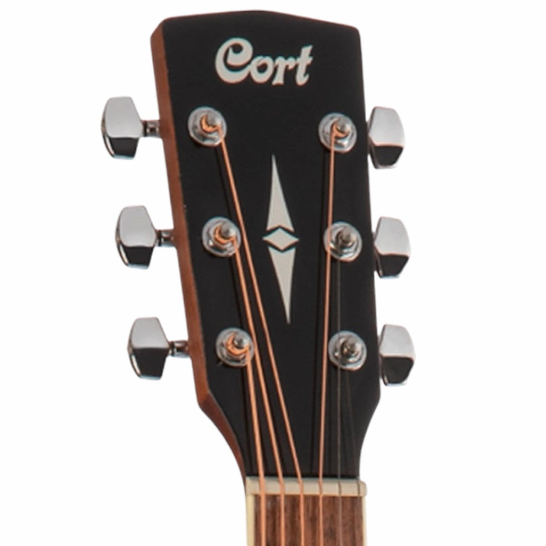 Cort AD880CE-BK Electro-Acoustic Guitar - Black