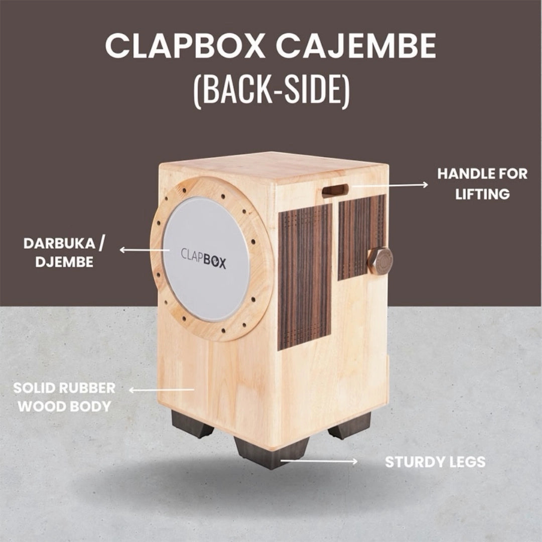 Clapbox Cajembe Cajon - 4-in-1