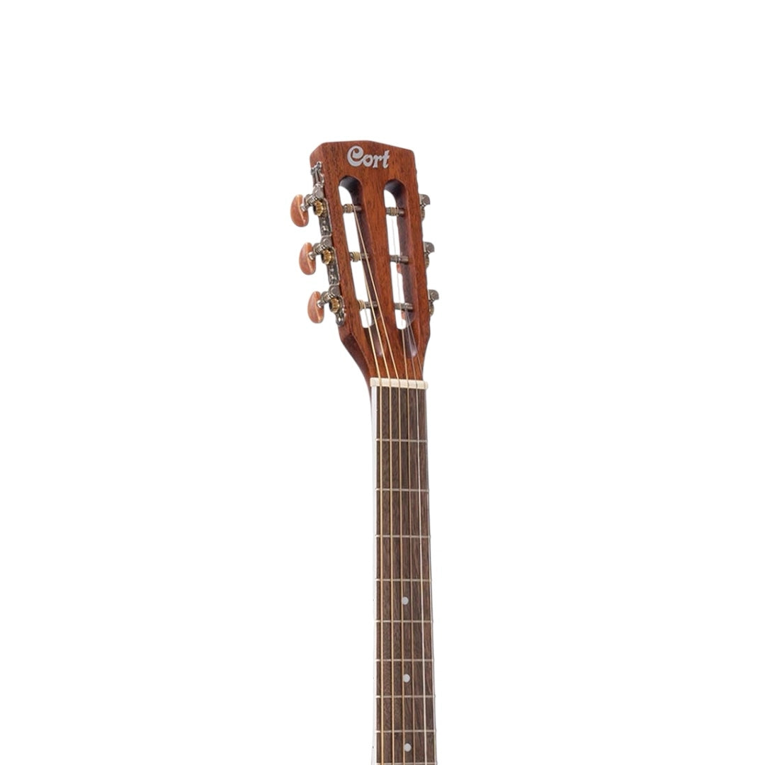 Cort AF590MF-OP Electro-Acoustic Guitar - Mahogany Open Pore