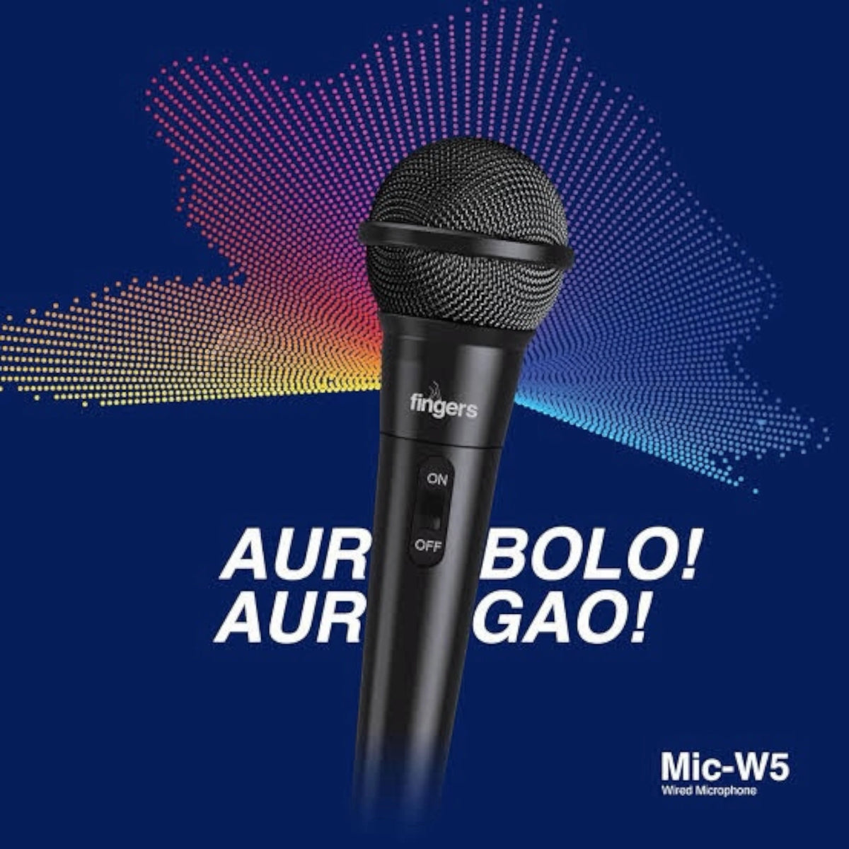 Fingers W5 Wired Microphone