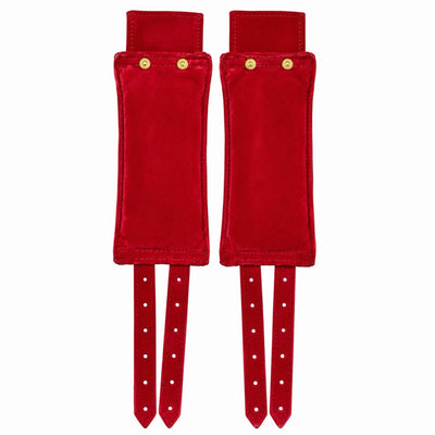 SK Machine Velvet 5-Line Ghungroo - Maroon