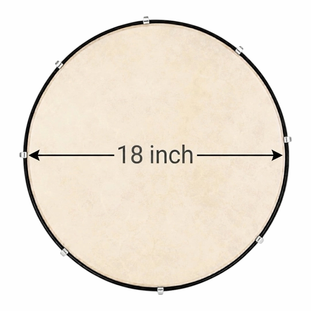 ASF Wooden Duff Drum - 18-Inch