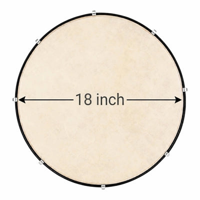 ASF Wooden Duff Drum - 18-Inch