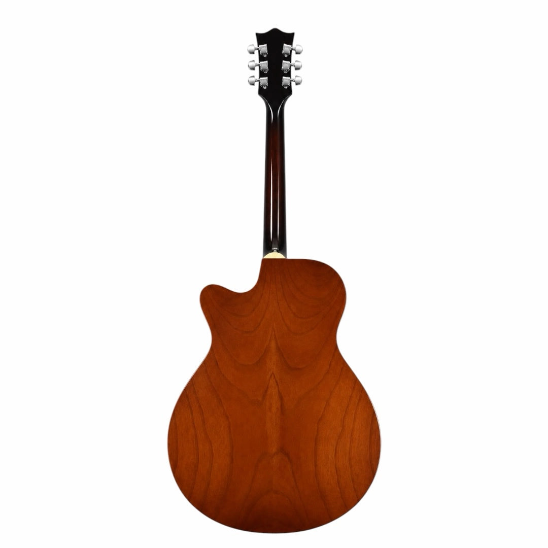 Challenger Apollo-39 Electro-Acoustic Guitar – Walnut Brown Gloss