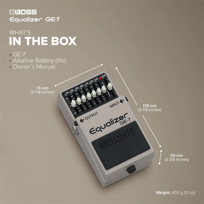 Boss GE-7 7-band EQ Pedal