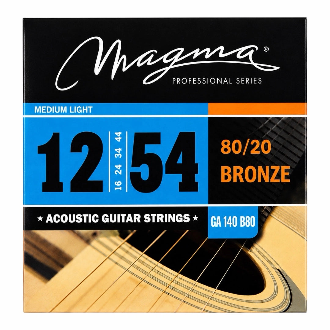 Magma GA140 B80 .12 Gauge Acoustic Guitar Strings