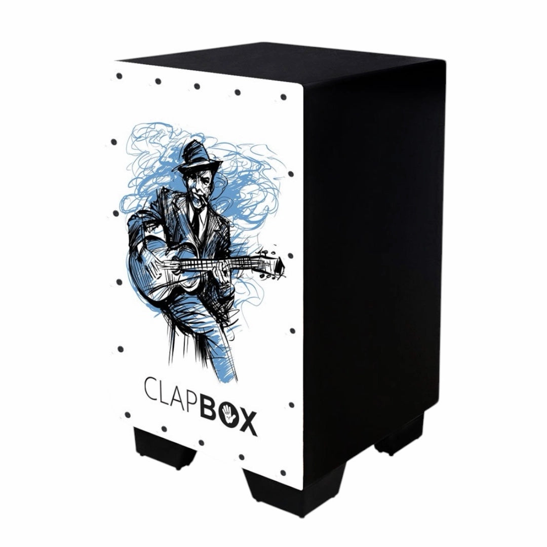 Clapbox Flow Series Cajon - Man with Guitar