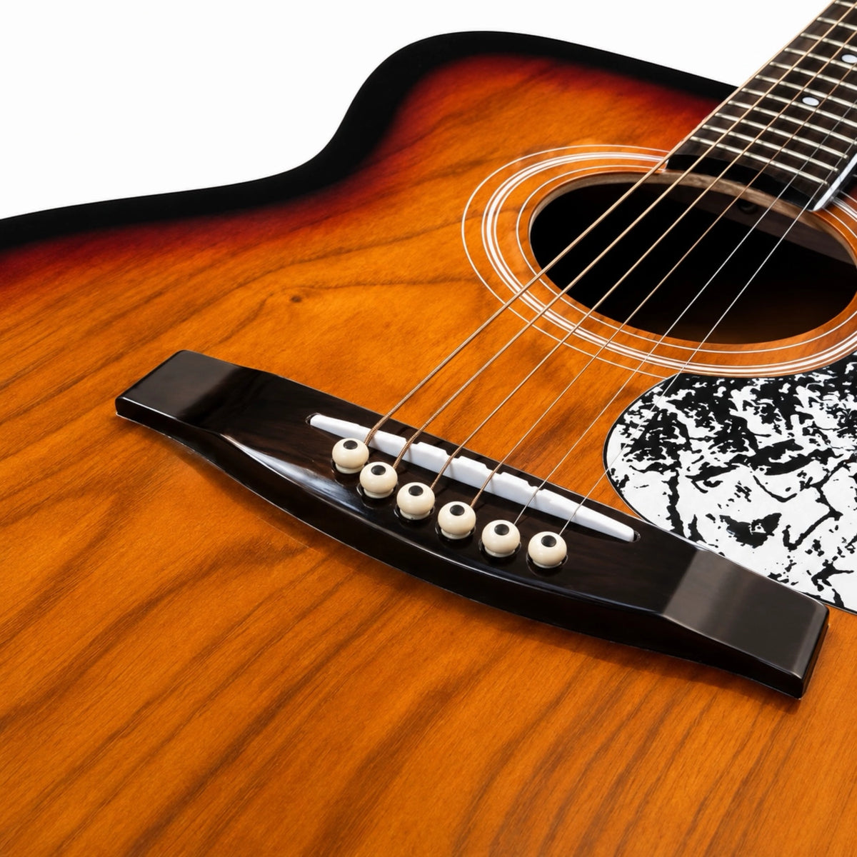 Hobmer 250-SB Export Electro-Acoustic Guitar - Sunburst