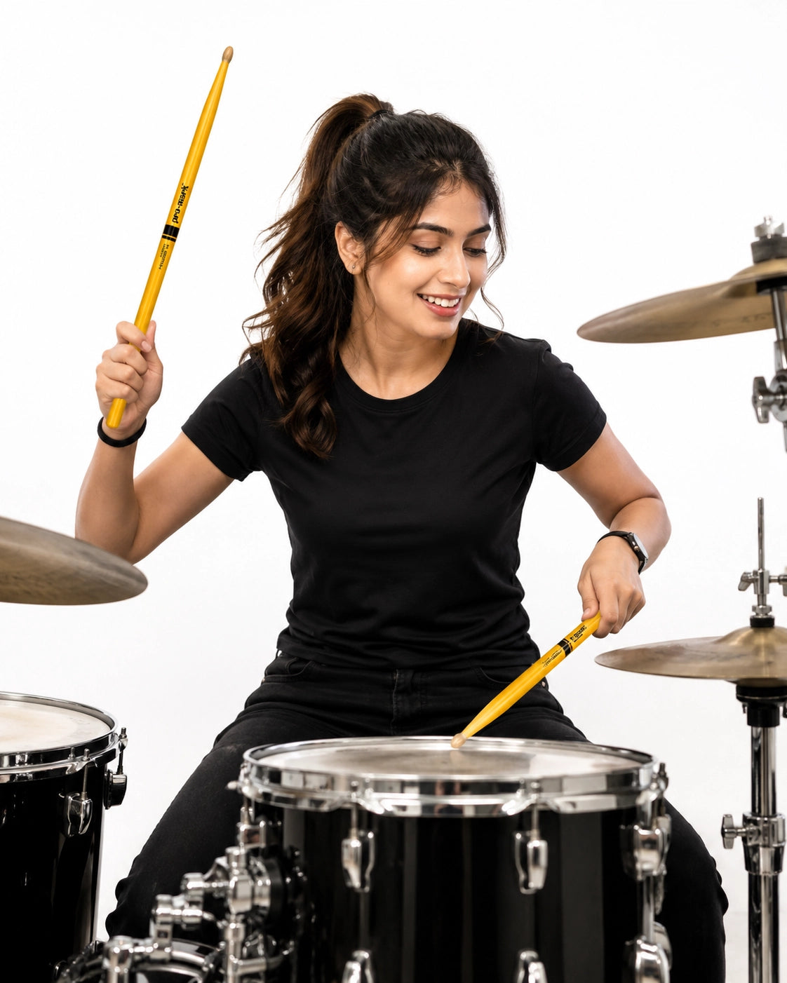 Promark TX5AW Drumsticks - Yellow