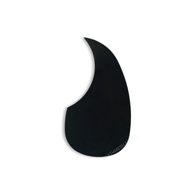 Alice A025A Black Acoustic Guitar Pickguard - R64mm