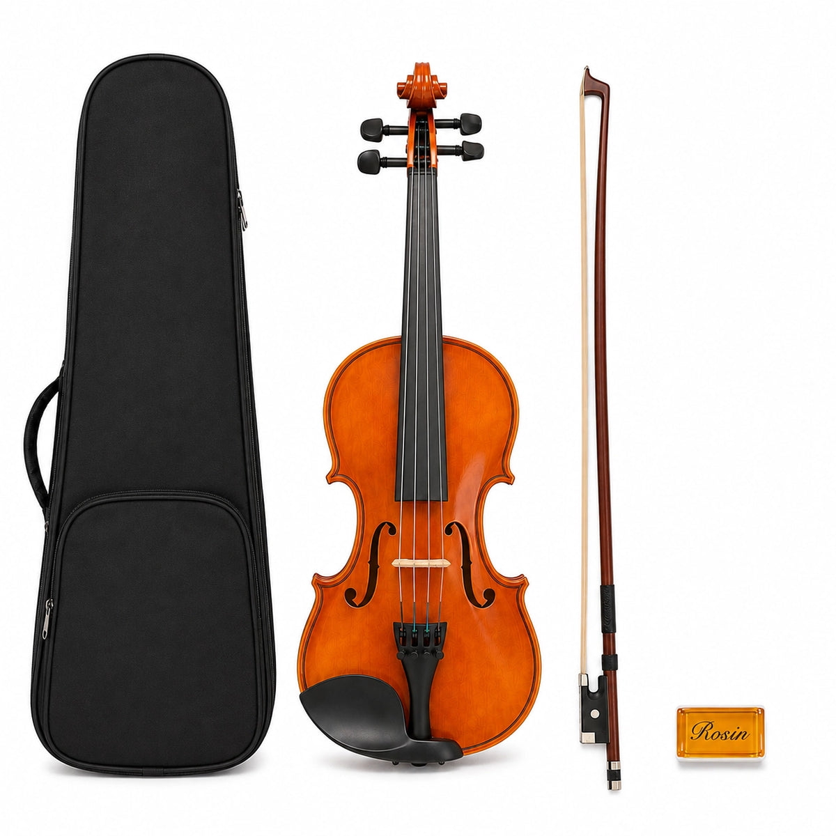 Granada Adagio Gloss Finish Violin Outfit - 1/2 Size