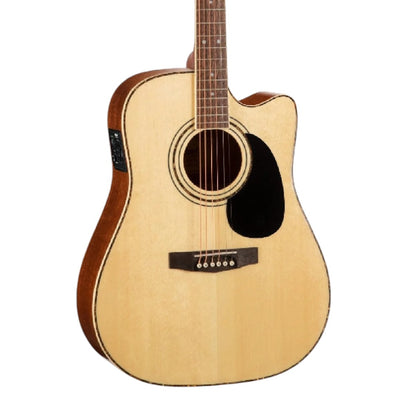Cort AD880CE-NS Electro-Acoustic Guitar - Natural Satin