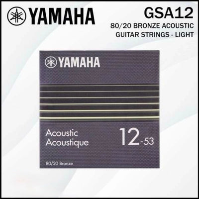 Yamaha GSA12 Acoustic Guitar Strings - .010-.052