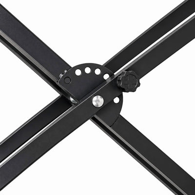 Clapbox Heavy-Duty Double X Keyboard Stand