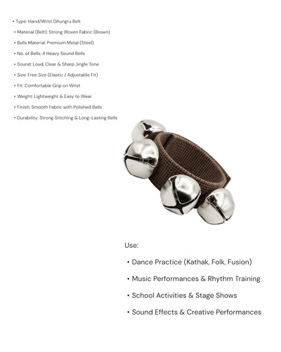 KL Wrist Ghungroo Belt