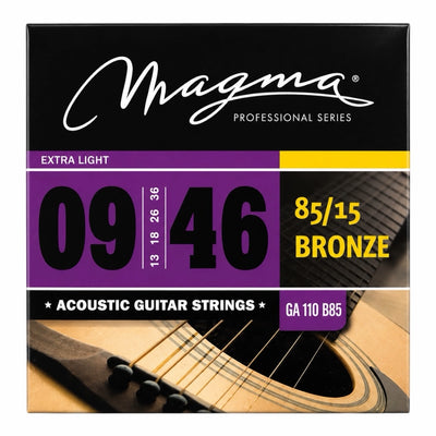 Magma GA110 B85 0.9 Gauge Acoustic Guitar Strings