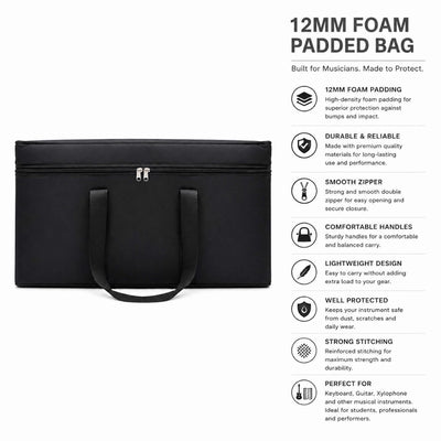 RB Box Harmonium Bag - Padded