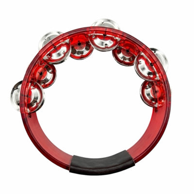 KL Acrylic Tambourine 6" - Red