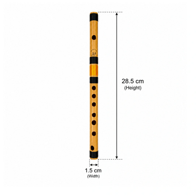 Radhe Bamboo Side A# Mid Flute