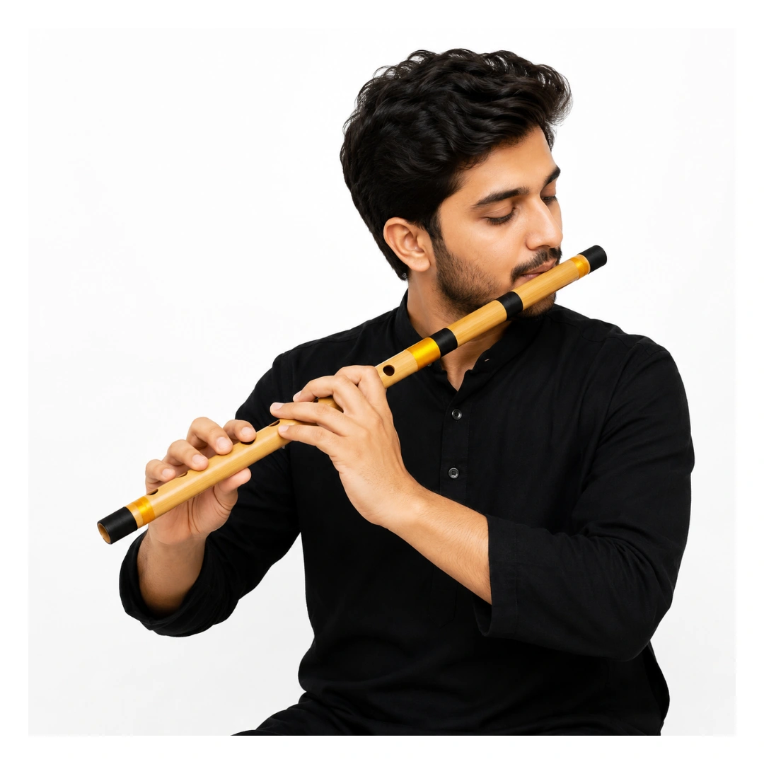 Radhe Bamboo Side F# Mid Flute